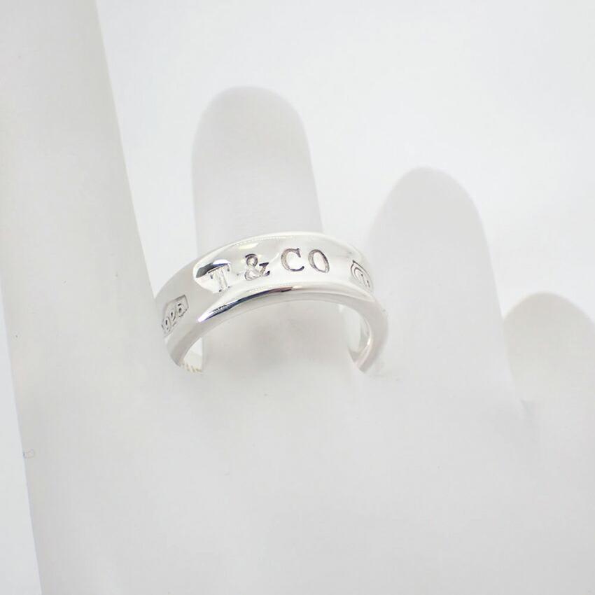 [Б/у] TIFFANY/Tiffany 925 1837 кольцо/Нет. 13/g451-47