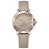 Citizen Waterproof ROUND Collection Gray and Pink Women's Eco-Drive Watch, Gold, EM1166-01Z