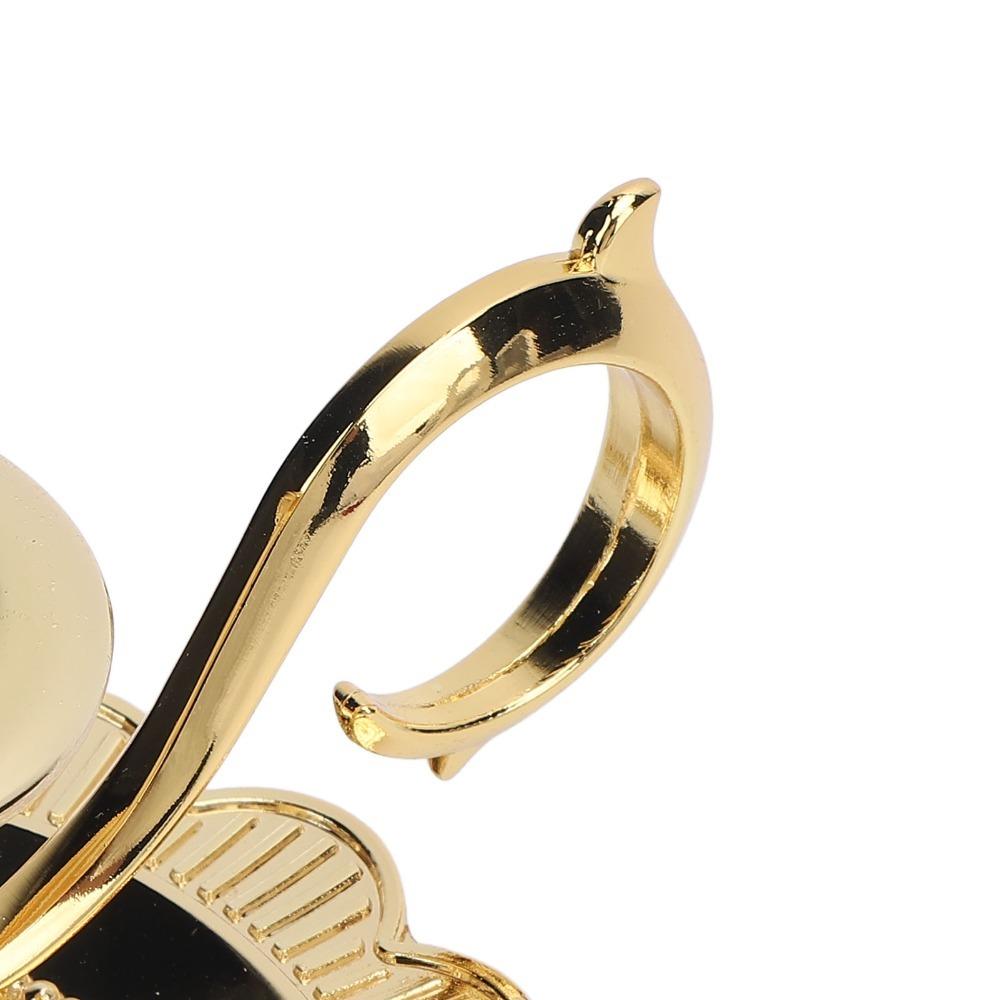 Drip Catcher Tray Taper Candle Holder Zinc Alloy Chamberstick Candle Holder Dining Table