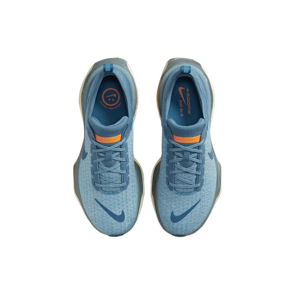 Nike Мужские кроссовки ZoomX Invincible Run Flyknit 3 Noise Aqua Blue Blue-Lightning Ocean-Bliss DR2615-401