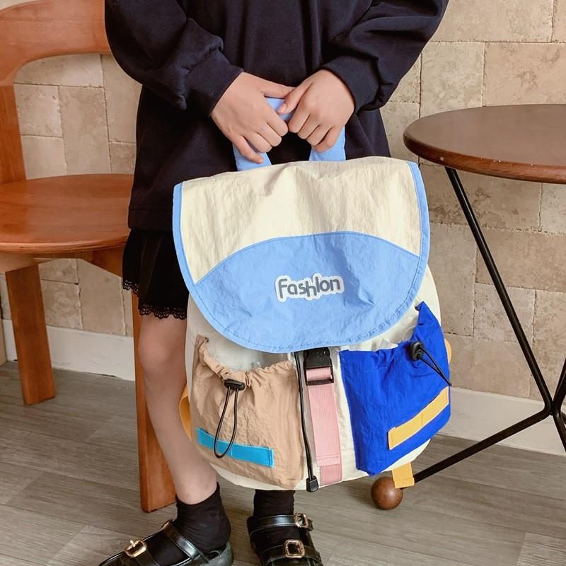 Children Preschool Colorful Backpack With Spacious Interior For School Daycare