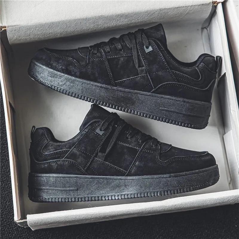 Fashion Men's Casual Sports Shoes Comfortable In All Seasons Breathable Versatile Sneakers Khaki Air Force Flat Shoes for Men