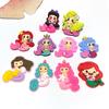 10Pcs Cute Girls Mermaid Hair Flatback Scrapbookings Ornament Accessories DIY Crafts Home Decoration