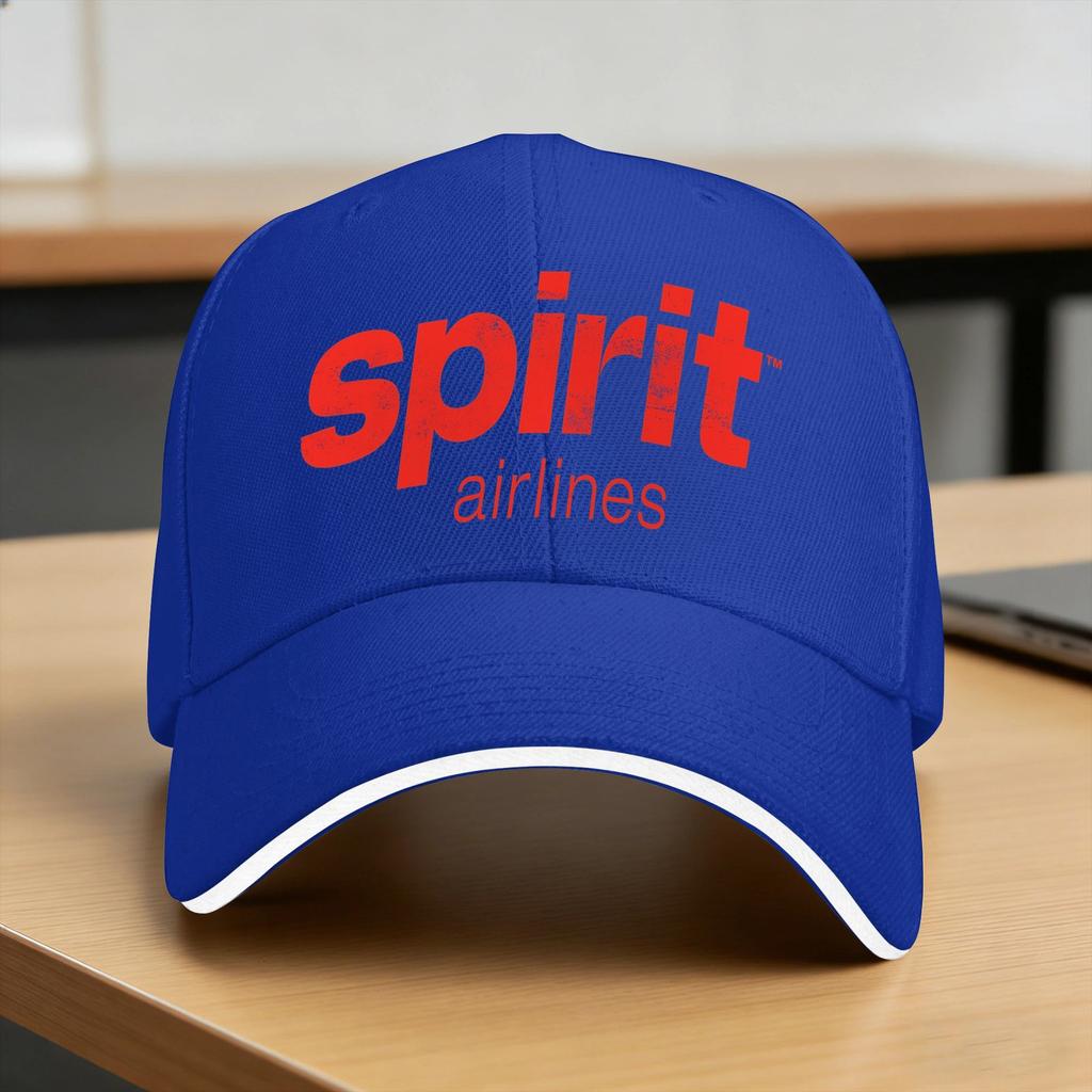 Бейсболка Spirit Airlines Y2K Милая Унисекс Мужская Тракерная Кепка Регулируемый Дизайн На Открытом Воздухе Спорт Кепка Snapback Подарок на День Рождения