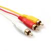 Соединительный кабель HDMI-AV-3RCA длиной 1,5 м/5 футов, адаптер для конвертера высокой четкости Plug-and-Play