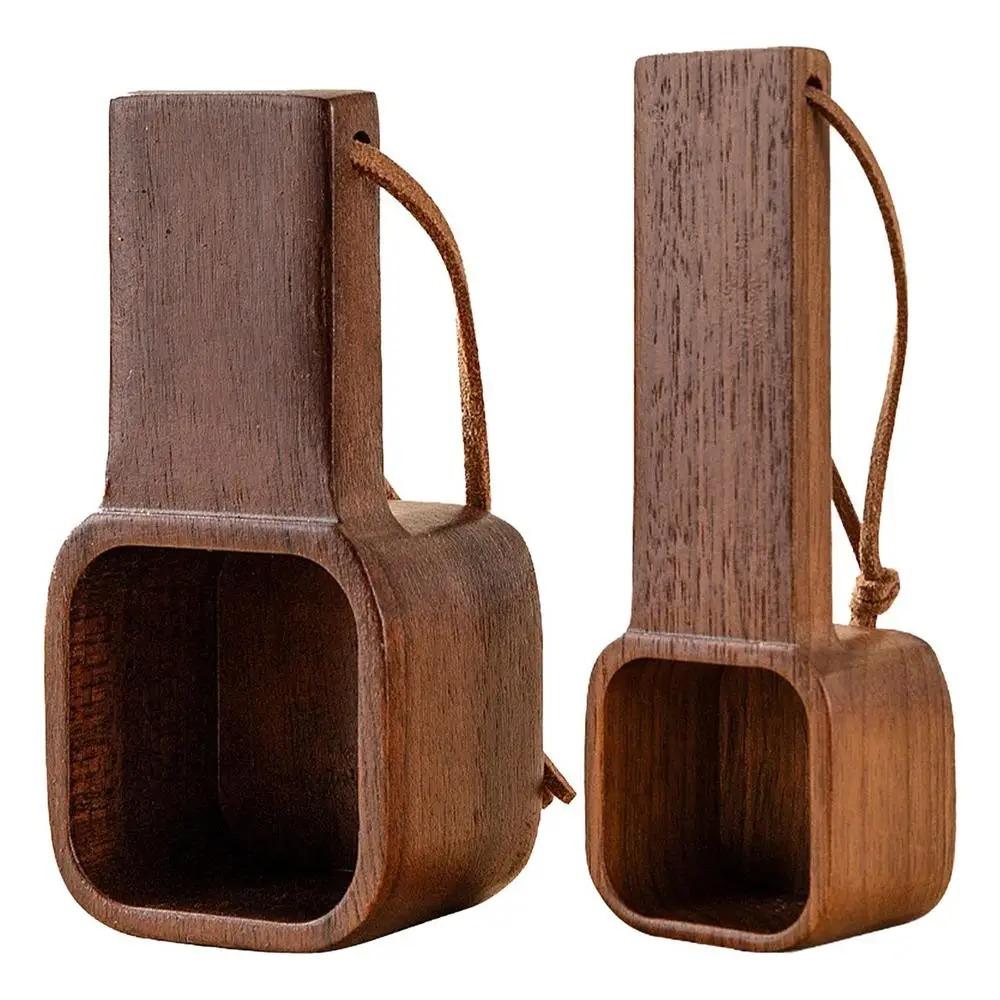 Walnut Wood Coffee Spoons Wooden Tea Sugar Spoon Delicate Coffee Measuring Scoop  Home Office