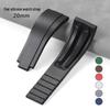 Rolex-Compatible 20mm Silicone Strap for Seiko Watches