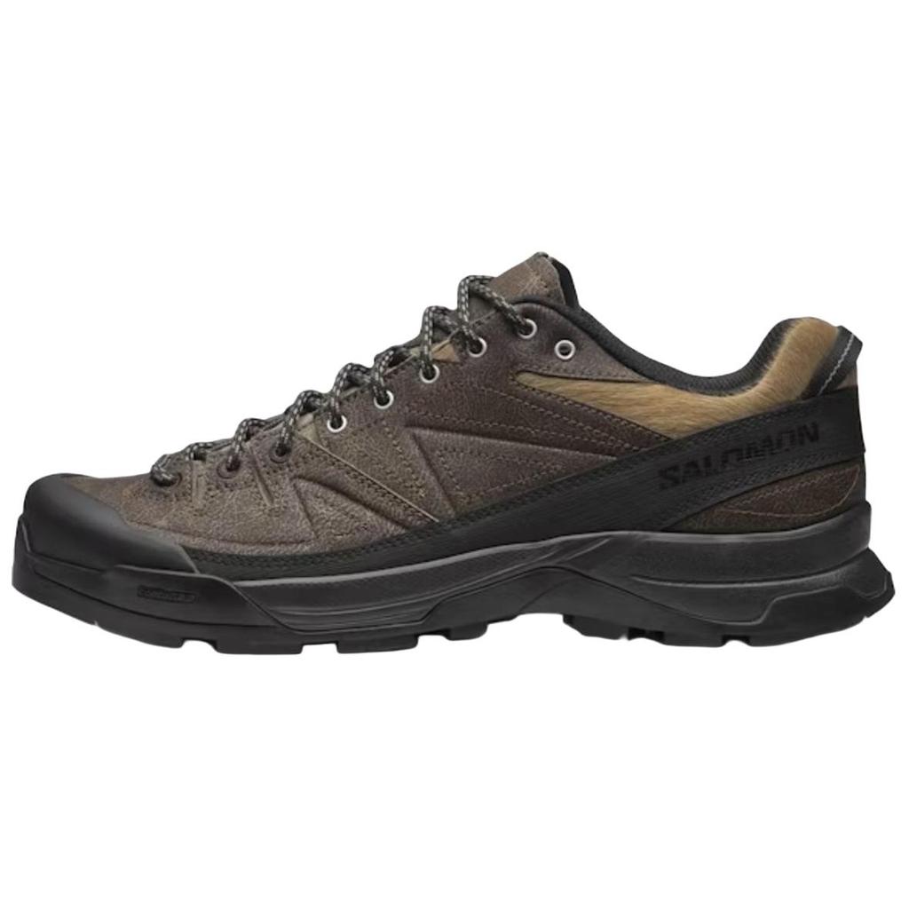 SALOMON X-Alp Low Distressed Leather Comfortable Soft Low-Top Hiking Shoes Unisex Hiking Shoes 478227