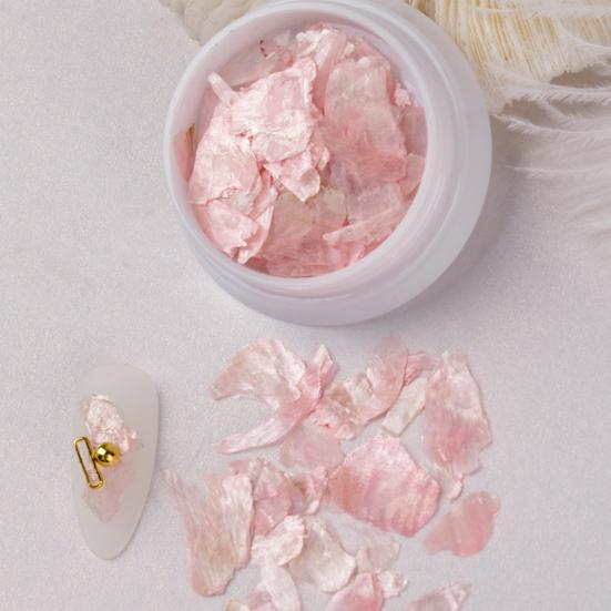 1 коробка, украшение для ногтей, привлекательная натуральная привлекательная оболочка для ногтей, нерегулярные украшения для дизайна ногтей