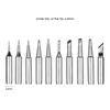 10PCS Solder Tip Lead-Free Screwdriver Iron Tip 900M-T for Hakko 936 907