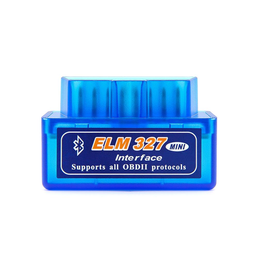 MINI ELM327 OBD2 V2.1 Bluetooth 4.0 Car Detector Auto Fault Scanner Tool Elm 327 V1.5 Car Diagnostic Tool All OBDII Protocols Code Reader