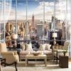 3d Photo Wallpaper Latest Outside The Window City Landscape Wall Mural Office Living Room Decor Wallpaper