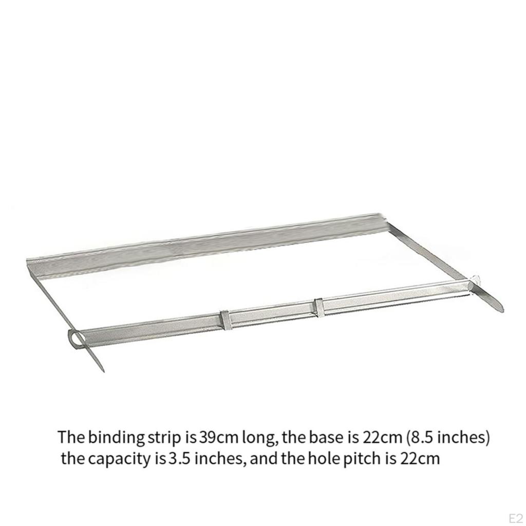 50 шт. зубчатых скрепок для бумаги, емкость 3,5 дюйма, простота в использовании, металлический профессиональный переплет файлов 8,5 дюйма