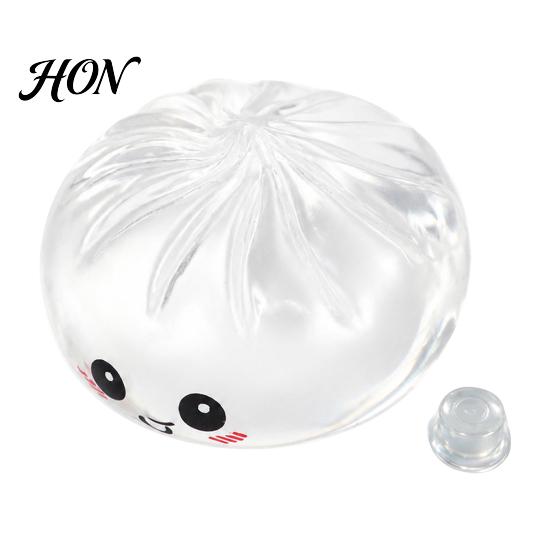 Dumpling Squeeze Toy Making Kit DIY Skin, Fillable Empty Ball Skin with Portable Sensory Toys Stopper, Anxiety Relief Simulated Bun Supplies Stopper