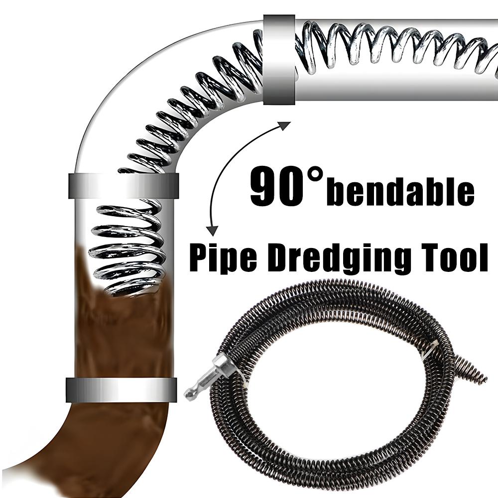 Spring Pipe Средство для прочистки канализационных труб Раковины Инструменты для удаления засоров в трубопроводах Инструмент для прочистки труб Очиститель для ванной комнаты и кухни 3M