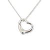 [Б/у] TIFFANY 925 Подвеска/Ожерелье Открытое Сердце/g504-24