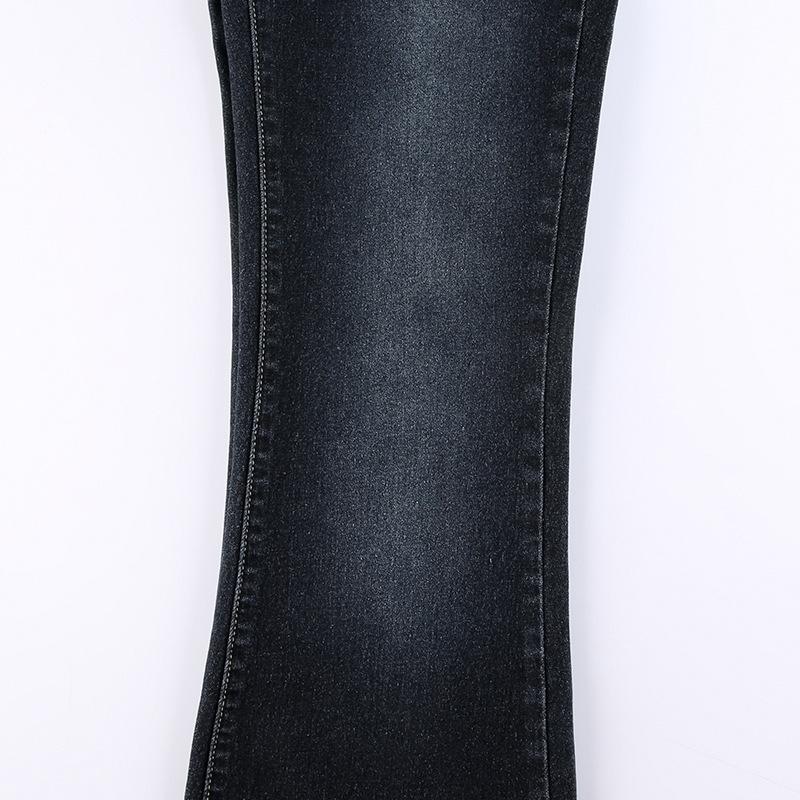 Женские брюки в стиле Spice Girl с заниженной талией, облегающие, слегка горячие джинсы