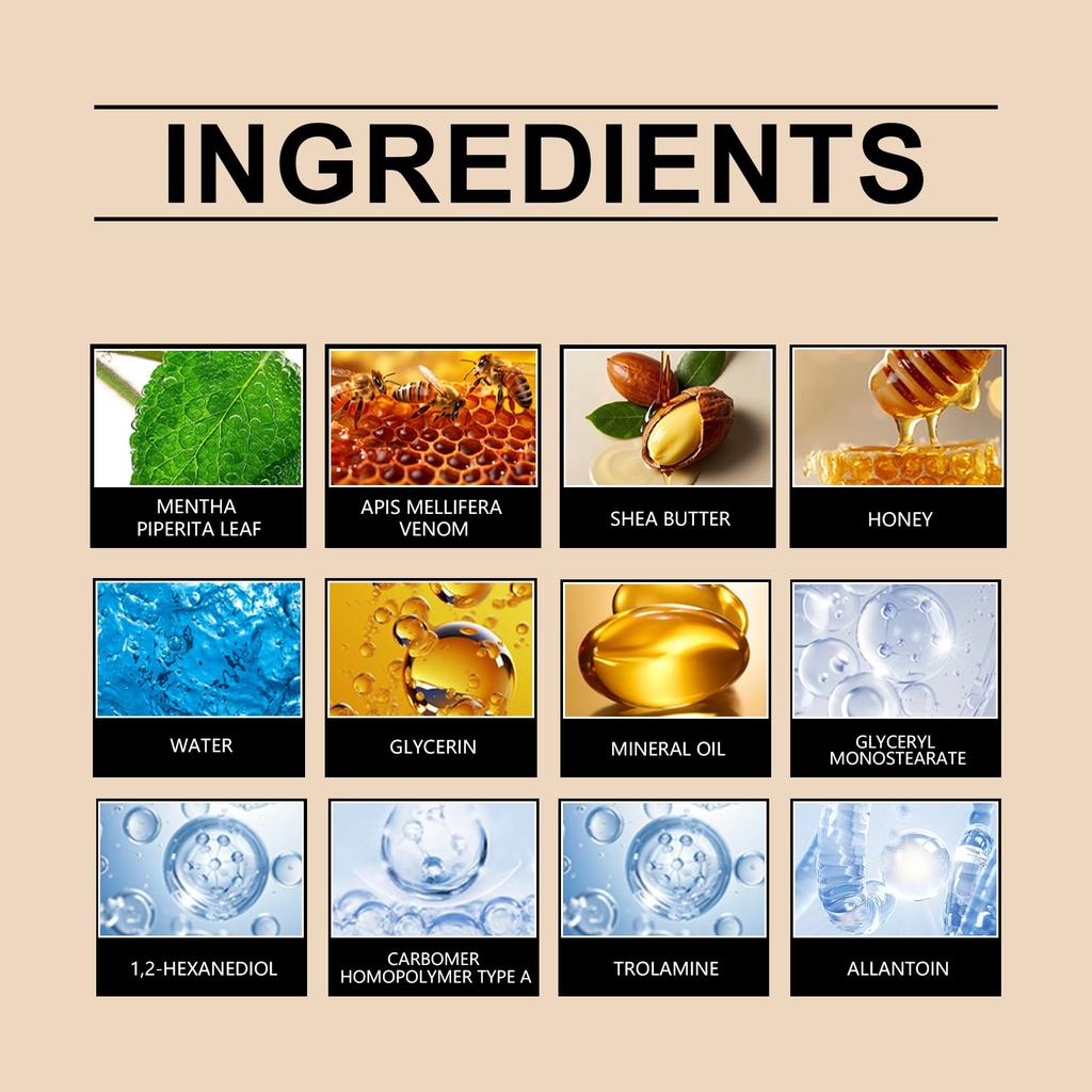 Крем для успокоения кожи осветляет морщины, подтягивает и успокаивает зуд и боль, многофункциональный уход