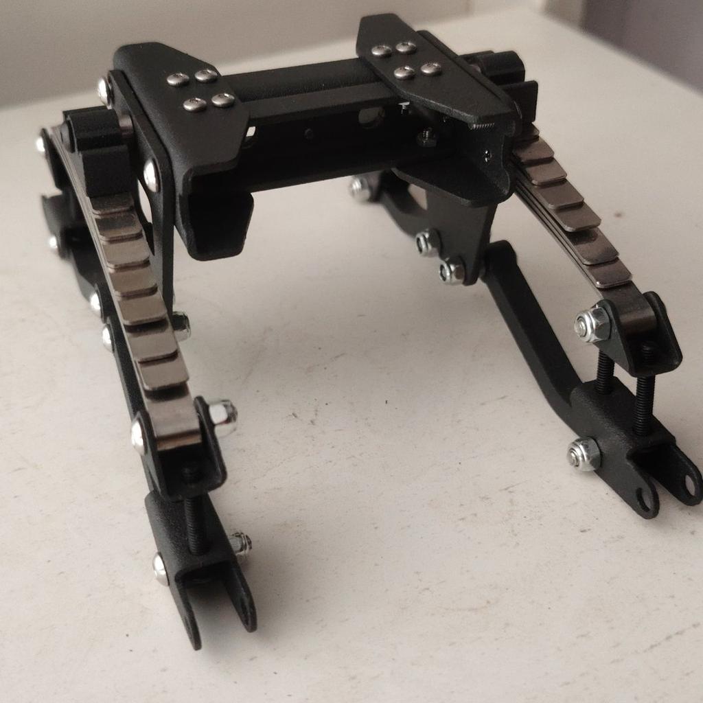 All-metal Rear Suspension Assembly for 1/14 Tamiya RC Dump Truck SCANIA 770S VOLVO 750 Mercedes-Benz ACTROS 3363 MAN Car Parts
