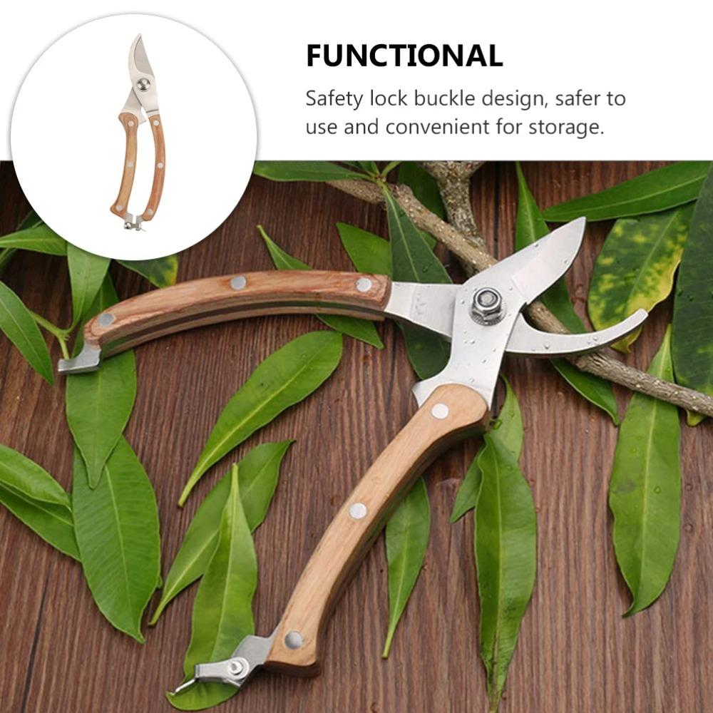1Pcs Multifunctional Garden Shears Practical Pruning Shears for Branch Flower Grass Trimming Durable Stainless Steel Hand Pruner