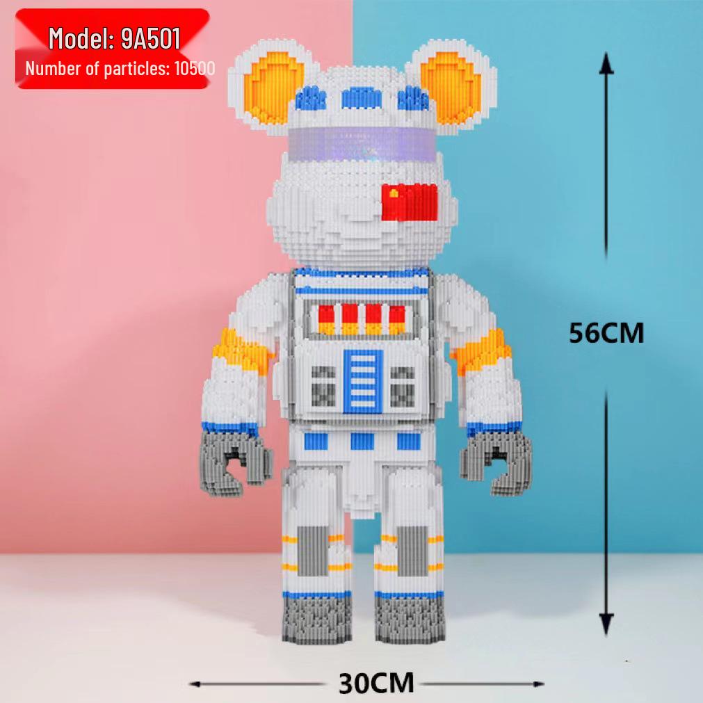 Совместимый Lego для девочек: Серия конструкторов «Злой Медведь» - Образовательные микро-конструкторы, соединяющиеся игрушки и подарки