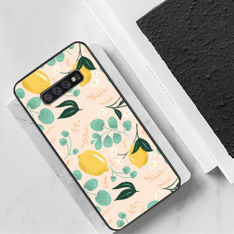Чехол для телефона с изображением фруктов для Samsung Galaxy S7 Edge Plus S9 S20Plus S20ULTRA S10lite S225G S10