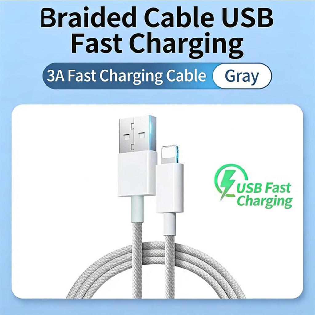 Быстрая зарядка устройств Apple с помощью этого кабеля PD мощностью 20 Вт, совместимого с iPhone 14, 13, 11 Pro, 12, 8 Plus и XR.