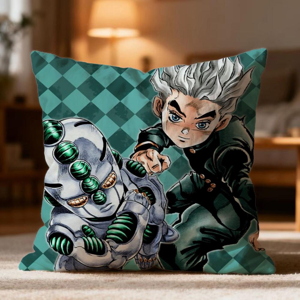 Горячая Наволочка J-JJoJo's Bizarre Adventure Мягкая Стираемая Наволочка Многоцелевая для Дивана Кровати Путешествий Офиса