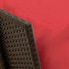 Garden Sofa with Cushions Brown Poly Rattan