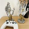 New Creative Game Controller Desktop Stand Cyberpunk Mechanical Arm Simulated Robot Hand Sculpture Mechanical Hand Staute Decor