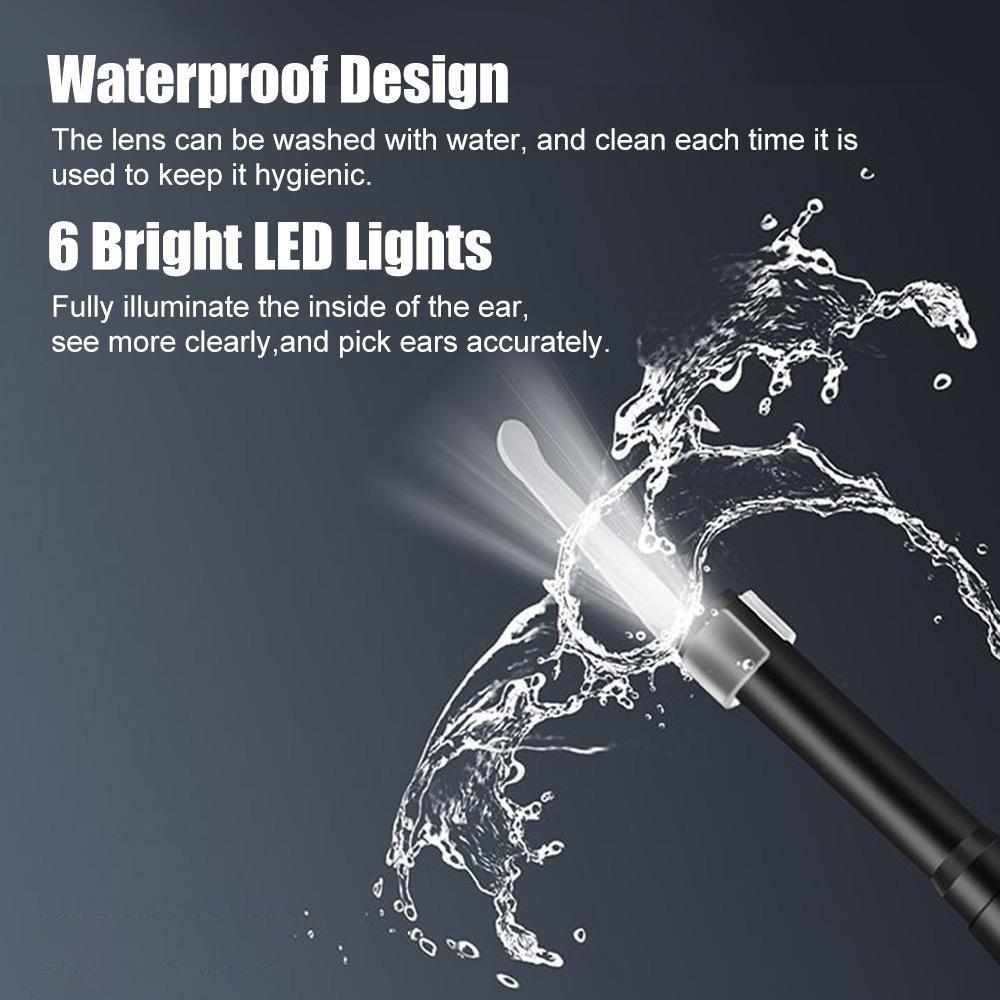 3 в 1 5,5 мм эндоскоп для чистки ушей USB визуальный наушник HD камера ложка отоскоп
