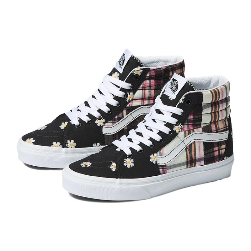 Vans SK8 HI 'Black White Pink' Vans VN0A7Q5NUUW
