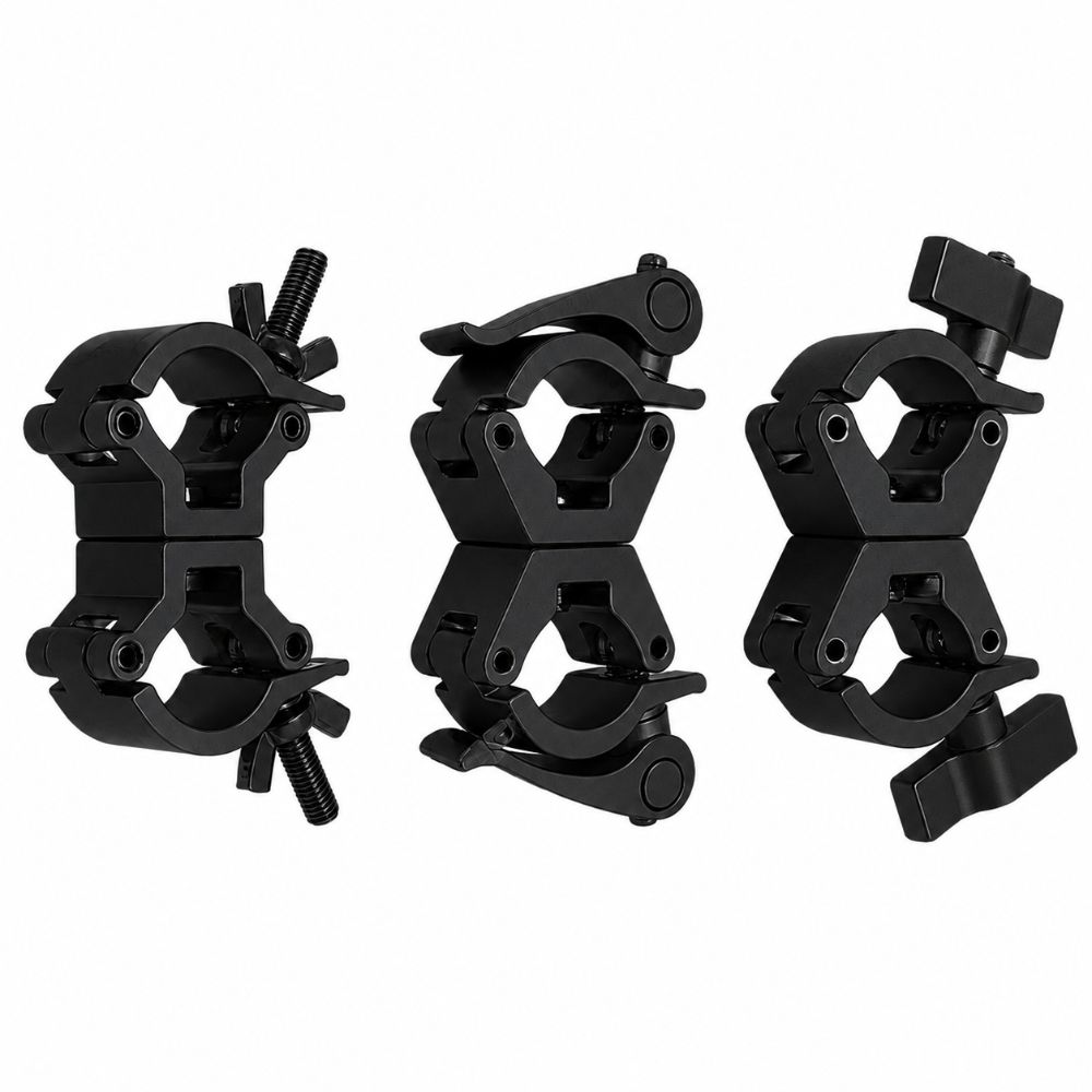 Quick Release DJ Light Clamps Lamp Hanger Hooks For LED PAR Moving Head Beam Spot Clamps
