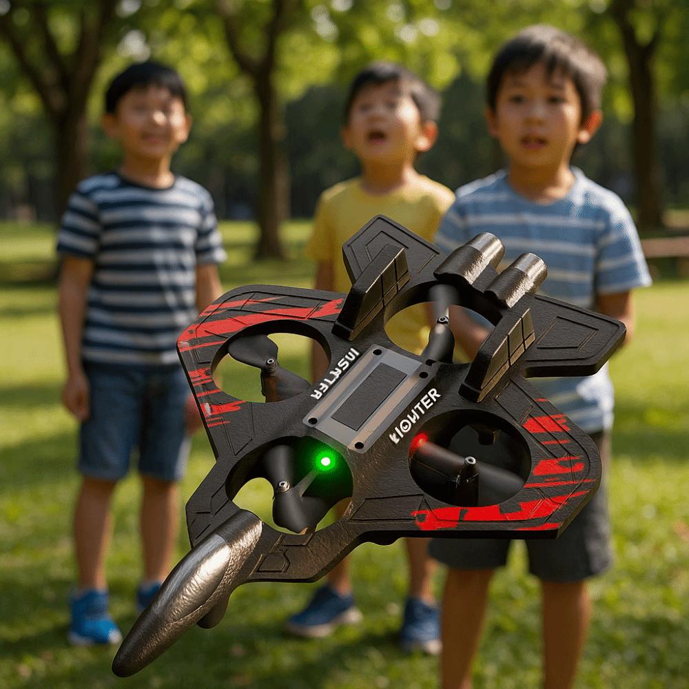 Перезаряжаемый Четырехмоторный Игрушечный Вертолет Пенопласт EPP RC Хобби Реактивный Самолет Детские Подарки