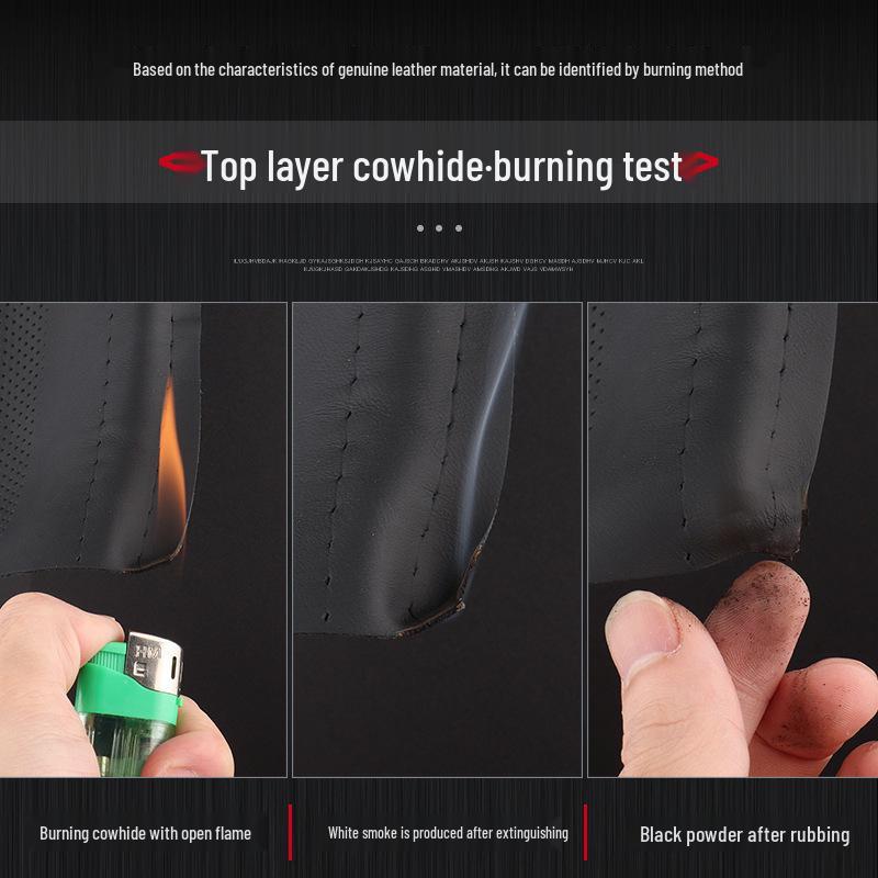 Чехол рулевого колеса из натуральной кожи для моделей Kia: K3, Sportage, K5, Forte, K2, Cerato, KX3, KX Cross, K4, Seltos