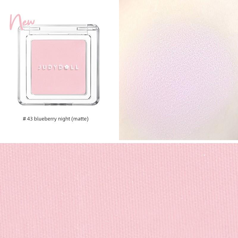 Judydoll Orange Satin Glow Blush Two-Tone Blush Palette Brightening Expanding Color Contracting Color Clear and Skin-Fusing for Daily Use