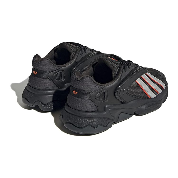 Adidas Оригинальные Oztral Низкие Спортивные Повседневные Кроссовки Детские Кроссовки Черный Серебристый HR0265