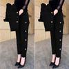 Women's Jeans Pants New High Waisted Loose Embroidered Haren Pants
