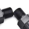 Bicycles Pedals Extenders Adaptors Light weight Black Bike Pedals Converter for Various Terrain Use