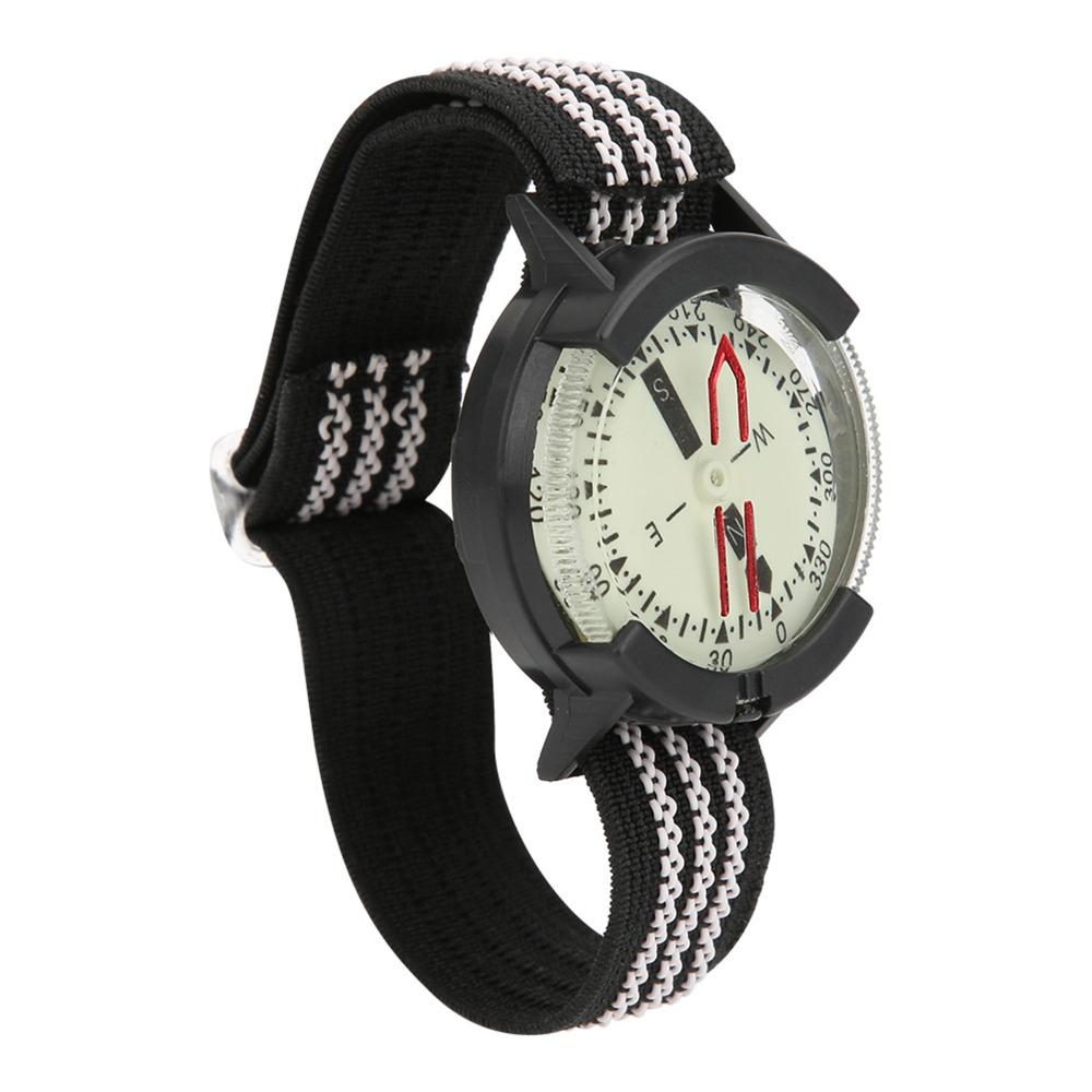 Pressure Resistant Waterproof Compass Wrist Strap Type Navigation Compass Dive Compass  Hiking