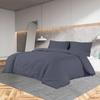 VidaXL Duvet Cover Set Anthracite 220x240 Cm Microfiber135939