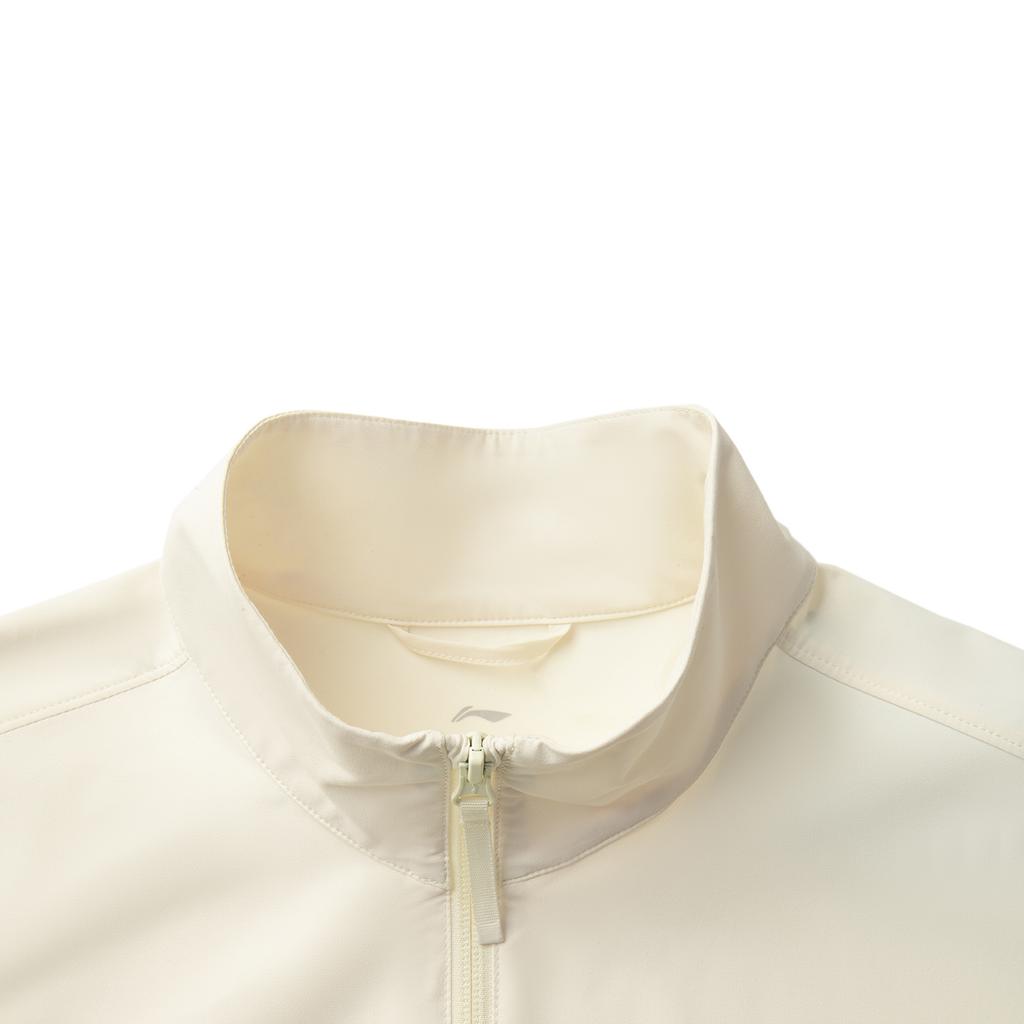 Li-Ning Fitness Series Color Block Zipper Stand Collar Versatile Casual Windbreaker Women Outerwear AFDV690-6