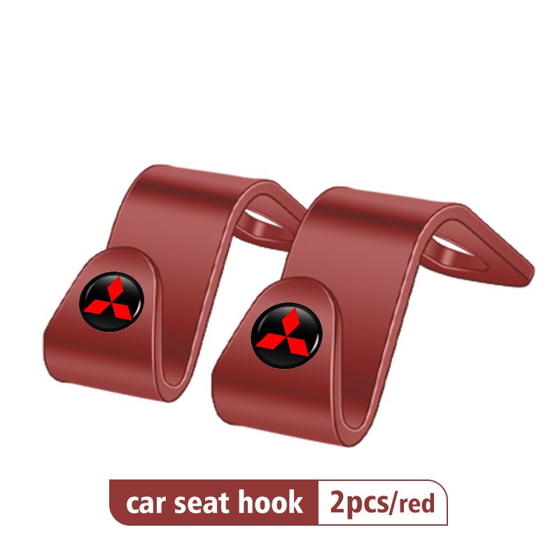 cxdjmy1 For Mitsubishi Car Seat Headrest Hook Organizer Hanger Interior Accessories Outlander Lancer L200 ASX Pajero Grandis Eclipse