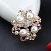 Модная Простая Брошь-Жемчужина Популярная Женская Булавка Этнический Стиль Изысканная Гипоаллергенная Роскошная Эмаль Стойкий Цвет Подарок