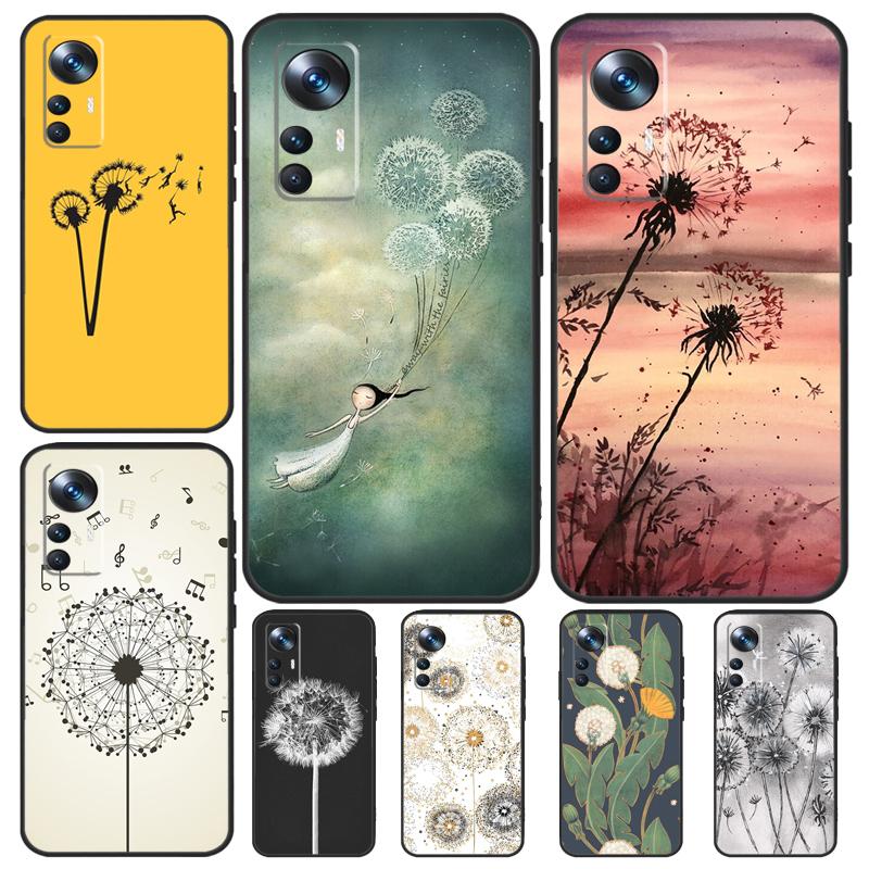 Одуванчик Для POCO X5 X3 Pro M5 M5s F4 X4 F3 F5 Чехол Для Xiaomi 13 13T Pro 12 Lite 12X 11T 12T 14 Pro