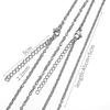 10pcs 5pcs Stainless Steel Chain O Shape Chain with Lobster Clasps Necklace Chains for Jewelry Making Charms Pendants DIY