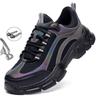 Safety Shoes Women Steel Toe Cap Men Work Sneakers Lightweight Work Boots Indestructible Work Shoes Unisexladies