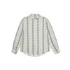 FW21 Razor Sharo Shirt Chain Pattern Long Sleeve Shirt Unisex Shirts White P21SHT008