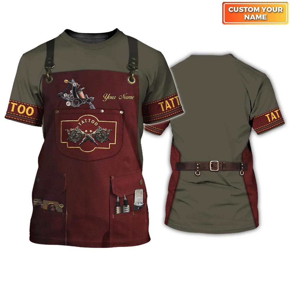 Футболка для мужчин с забавной татуировкой в ​​стиле Харадзюку, уличная одежда для отдыха, большие топы с короткими рукавами и круглым вырезом, модные трендовые футболки с принтом на заказ