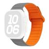 Stitched Line Pattern Silicone Strap for Apple Watch Series 11 10 42mm / 9 8 7 41mm / SE3 SE2 SE 6 5 4 40mm / 3 2 1 38mm Loop Magnetic Watch Band